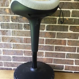 COPY - Indoor Tall Drafting Wobble Stool w/ Adjustable Height & Saddle Seat,